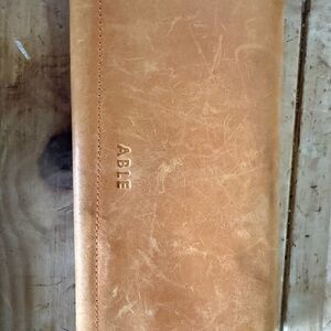Able Brown Leather Accessory